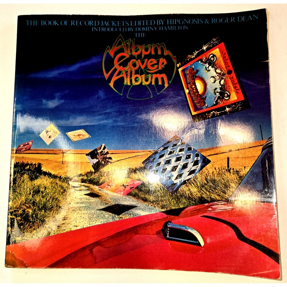 The Book of Record Jackets edited by Hipgnosis & Roger Dean - 1977, 160 pg, Used